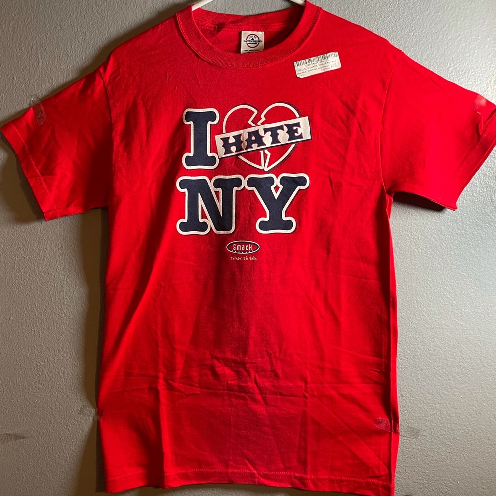 Red Sox I Hate NY Men’s T-Shirt New